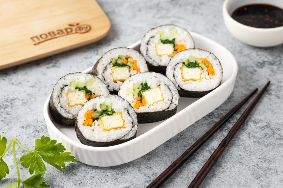 Кимпаб с курицей