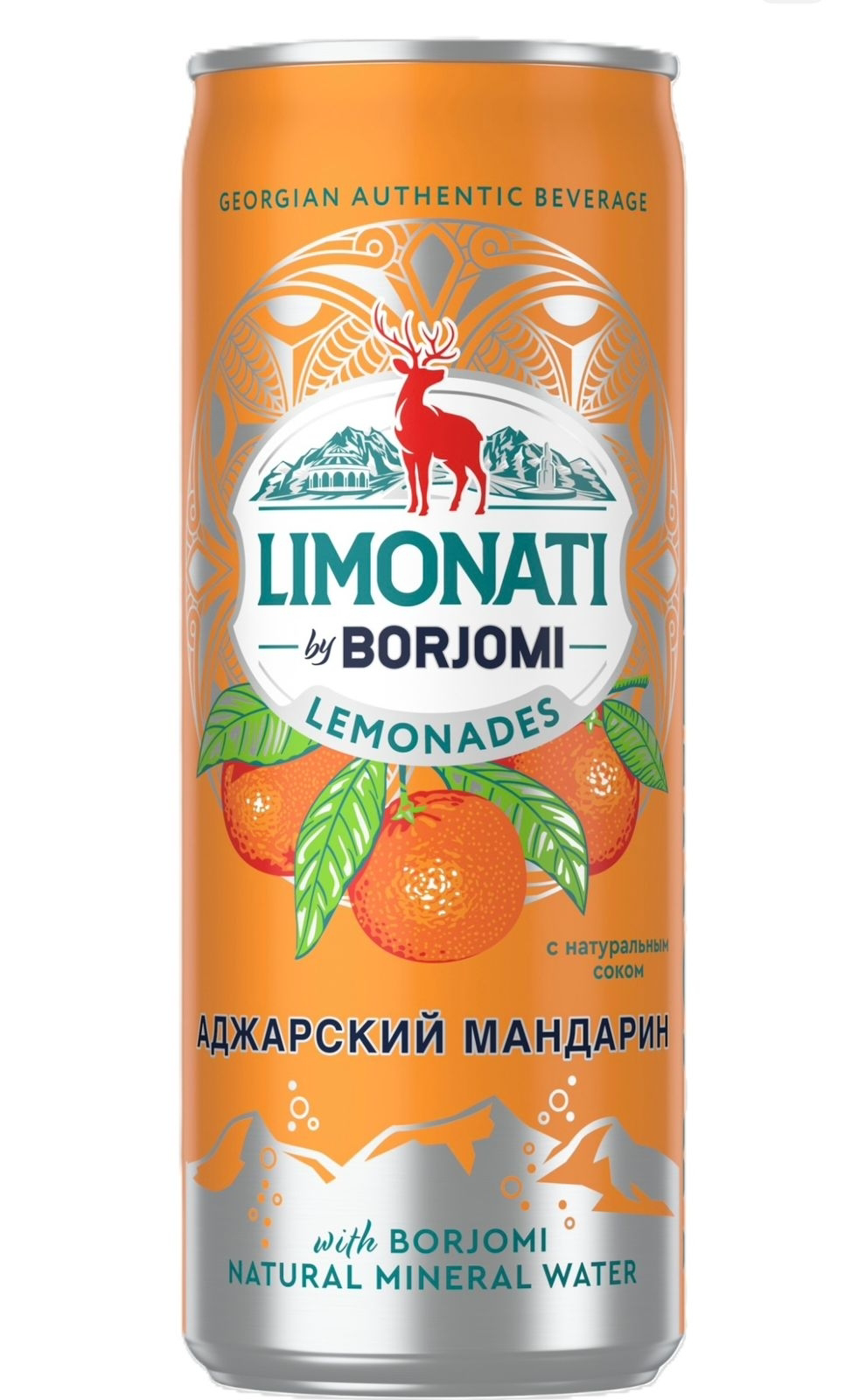 Лимонад Borjomi 0,33 ж/б